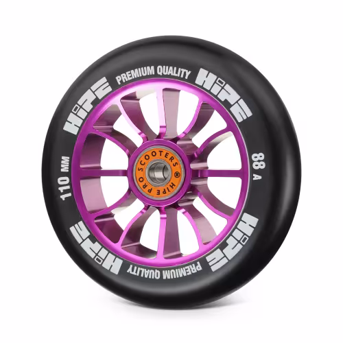 Колесо для самоката Hipe 01, 110 мм, сиреневый/черный