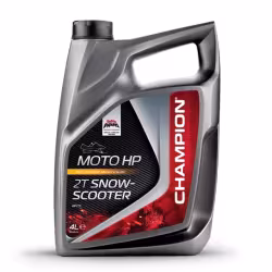 Масло моторное полусинтетическое для 2Т снегоходов Champion Moto HP 2T Snowscooter, 4 л