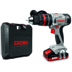 Дрель-шуруповерт ударная аккумуляторная Crown BL CT21093HMX-4 BMC