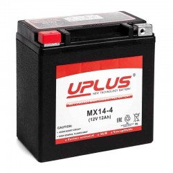 Аккумулятор Uplus MX14-4 YTX14-BS 12Ah, 12V
