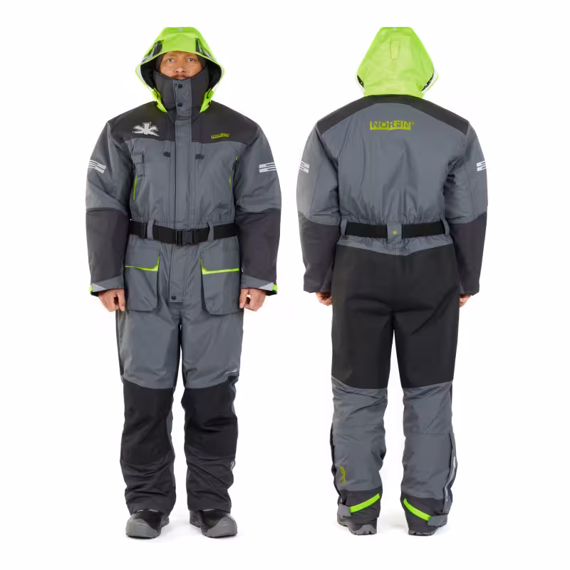 Комбинезон-поплавок Norfin Signal 2 Pro 02, серый/зеленый, размер M