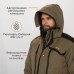 Костюм мужской Huntsman Siberia, ткань Breathable,  хаки/черный, размер 60-62, 182-188 см