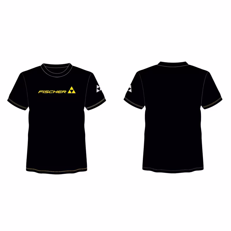Футболка мужская Fischer Logo GR8134-100, черный, размер 54