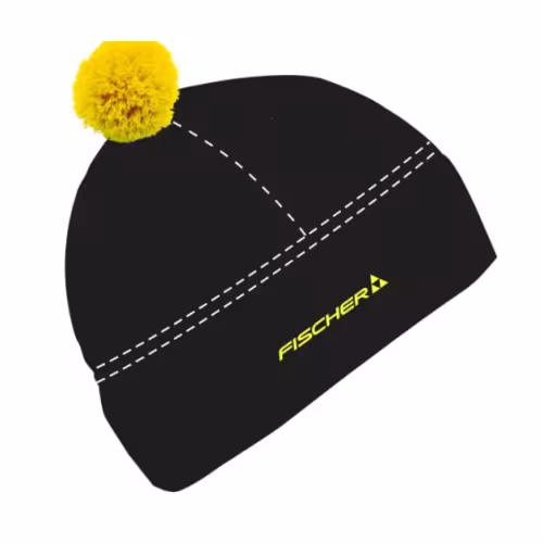 Шапка Fischer Fleece GR8201-100, флис, черный, размер 52