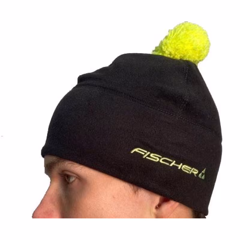 Шапка Fischer Fleece GR8201-100, флис, черный, размер 52