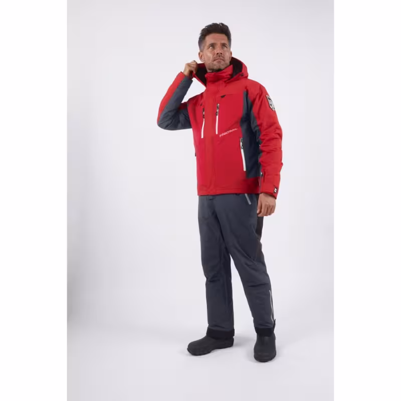 Костюм мужской Finntrail Atlas 3440, ткань Рипстоп/мембрана Hard-Tex, красный, размер 54-56 (MK), 170-180 см