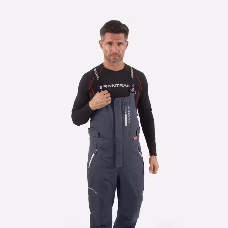 Костюм мужской Finntrail Atlas 3440 Red, ткань Рипстоп/мембрана Hard-Tex, красный, размер 58-60 (XXL),185-195 см