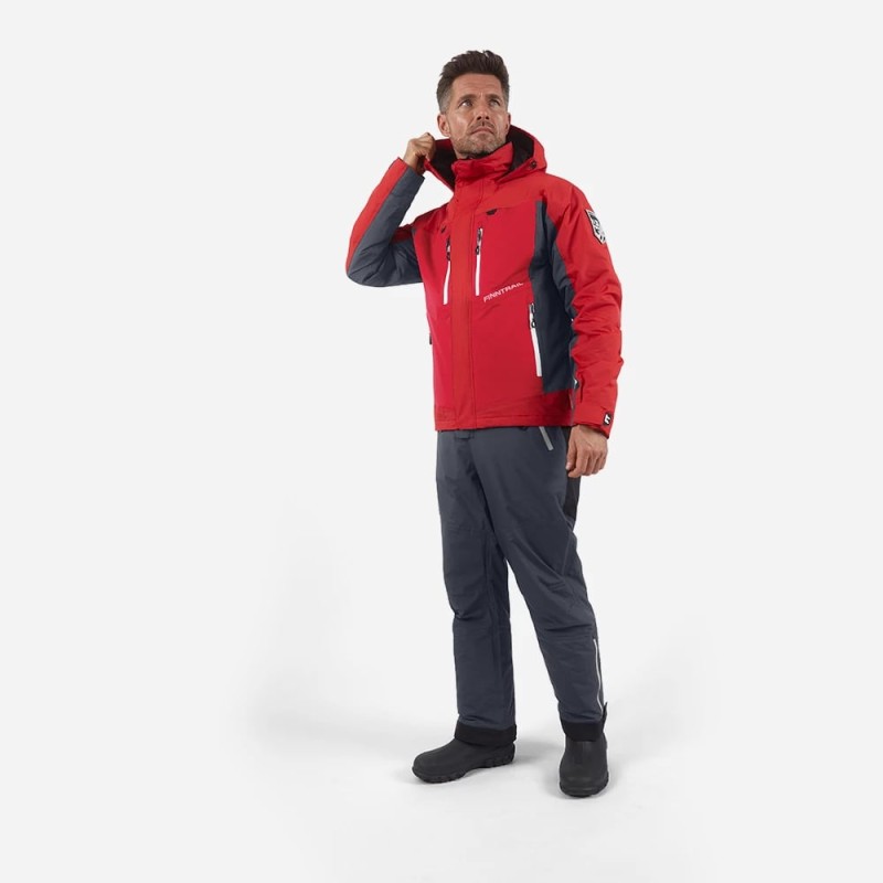 Костюм мужской Finntrail Atlas 3440 Red, ткань Рипстоп/мембрана Hard-Tex, красный, размер 58-60 (XXL),185-195 см
