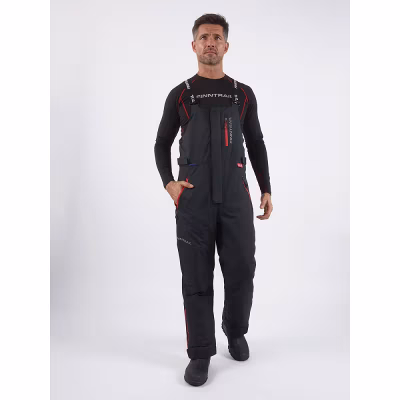 Костюм мужской Finntrail Atlas 3440, ткань Рипстоп/мембрана Hard-Tex, красный, размер 62-64 (XXXL), 190-200 см