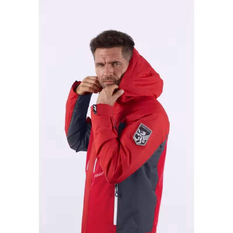 Костюм мужской Finntrail Atlas 3440, ткань Рипстоп/мембрана Hard-Tex, красный, размер 62-64 (XXXL), 190-200 см