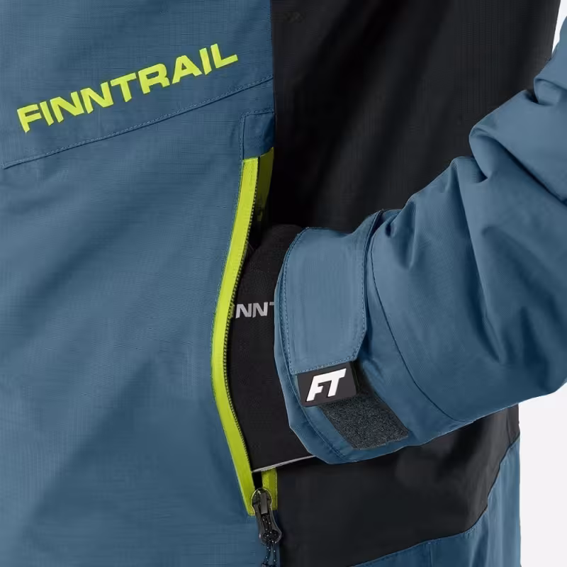 Костюм мужской Finntrail Atlas 3440 Blue, мембрана Hard-Tex, синий, размер 54-56 (MK), 170-180 см