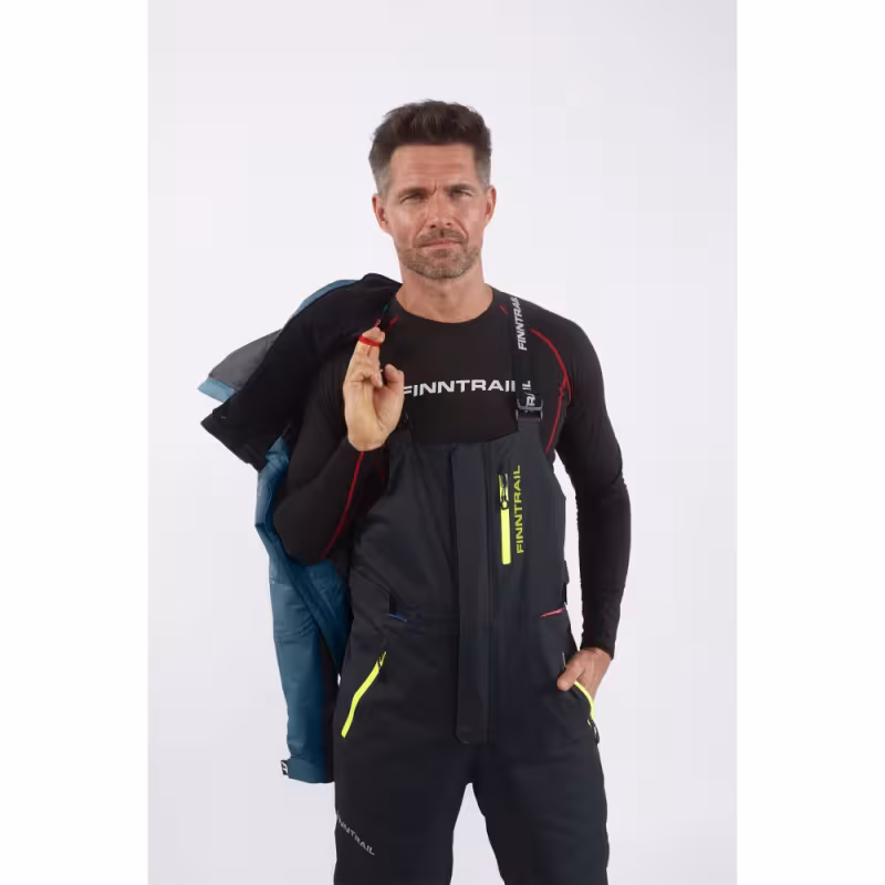 Костюм мужской Finntrail Atlas 3440 Blue, мембрана Hard-Tex, синий, размер 50-52 (L), 175-185 см