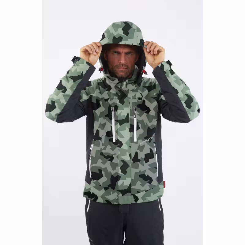 Костюм мужской Finntrail Atlas 3440 CamoArmy, мембрана Hard-Tex, зеленый камуфляж, размер 48-50 (M), 170-180 см