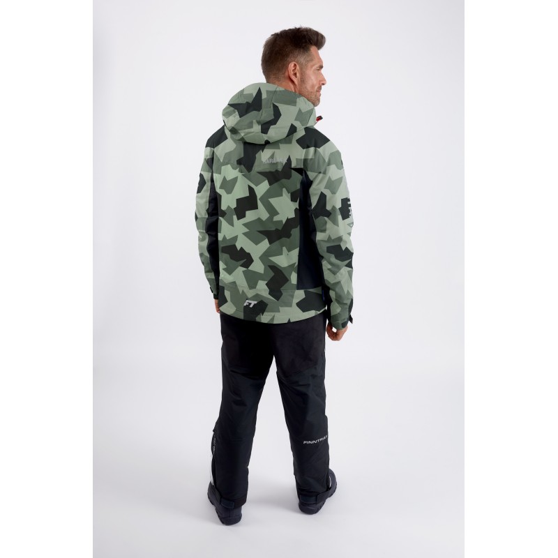 Костюм мужской Finntrail Atlas 3440 CamoArmy, мембрана Hard-Tex, камуфляж/черный, размер 50-52 (L), 175-185 см