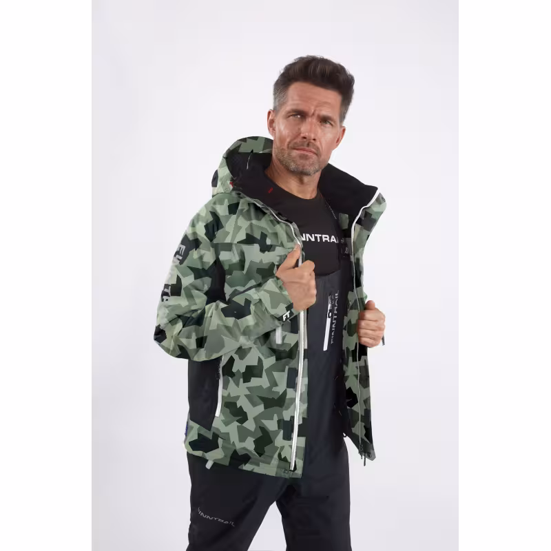 Костюм мужской Finntrail Atlas 3440 CamoArmy, мембрана Hard-Tex, зеленый камуфляж, размер 58-60 (XL), 185-195 см