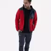 Куртка мужская Finntrail Softshell Nitro 1320, ткань Софтшелл, красный, размер 42-44 (XS), 160-170 см