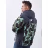 Куртка мужская Finntrail Softshell Nitro 1320, ткань Софтшелл, зеленый камуфляж/черный, размер 62-64 (XXXL), 190-200 см