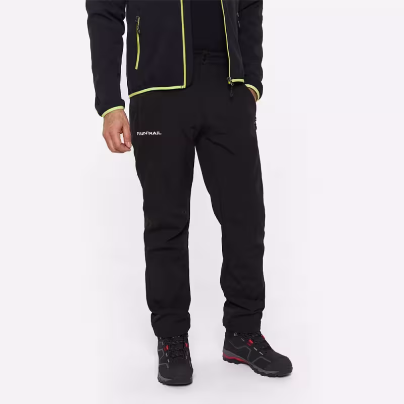 Брюки мужские Finntrail Softshell Nitro 4603, ткань Софтшелл, серый, размер 42-44 (XS), 160-170 см