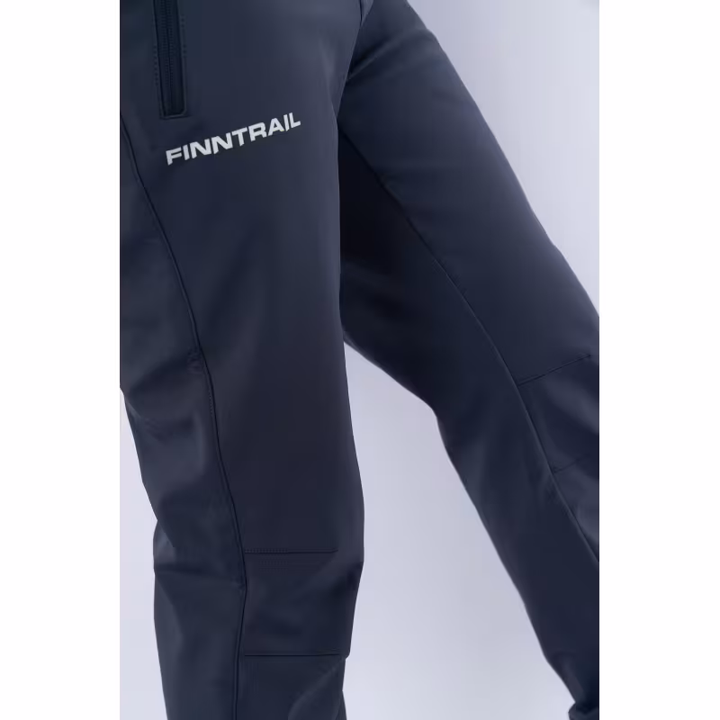 Брюки мужские Finntrail Softshell Nitro 4603, ткань Софтшелл, серый, размер 42-44 (XS), 160-170 см