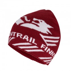 Шапка Finntrail 9712, акрил, красный/серый, размер XL-XXL