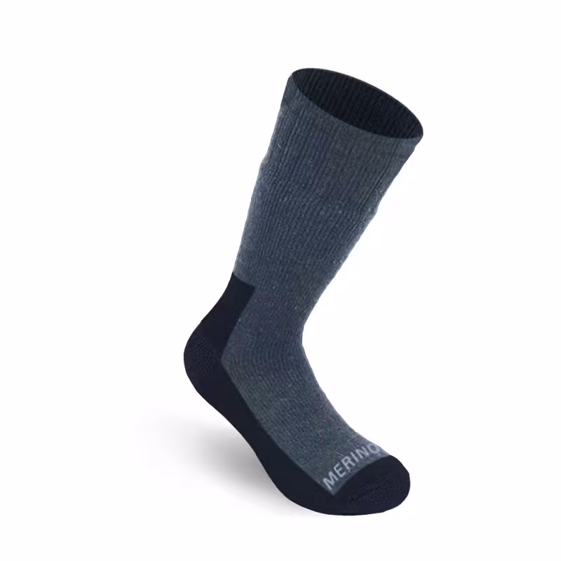 Термоноски Finntrail Extreme Merino 3203, серый/черный, размер 39-42