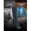 Термоноски Finntrail Extreme Merino 3203, серый/черный, размер 39-42