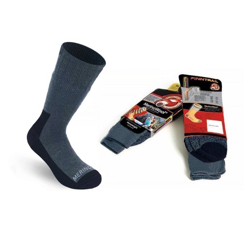 Термоноски Finntrail Extreme Merino 3203, синий, размер 43-45