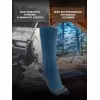 Термоноски Finntrail Merino 3201, синий/серый, размер 39-42