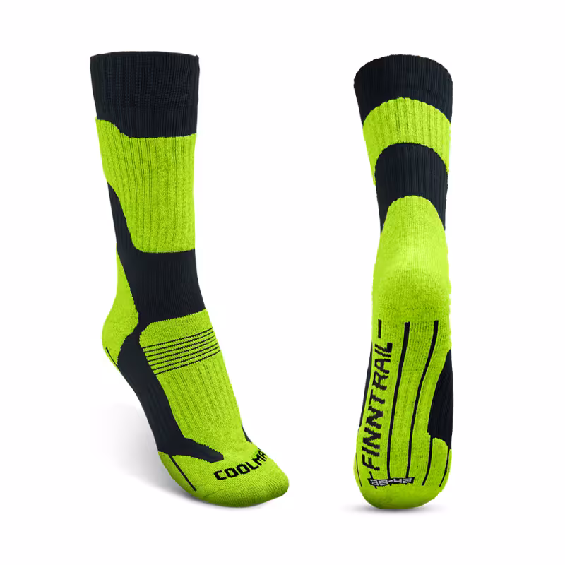 Термоноски Finntrail Coolmax 3202, салатовый, размер 43-45