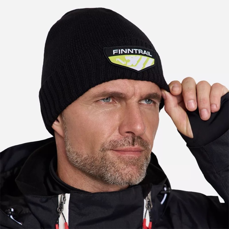 Шапка Finntrail Waterproof Hat 9714, черный, размер XL-XXL