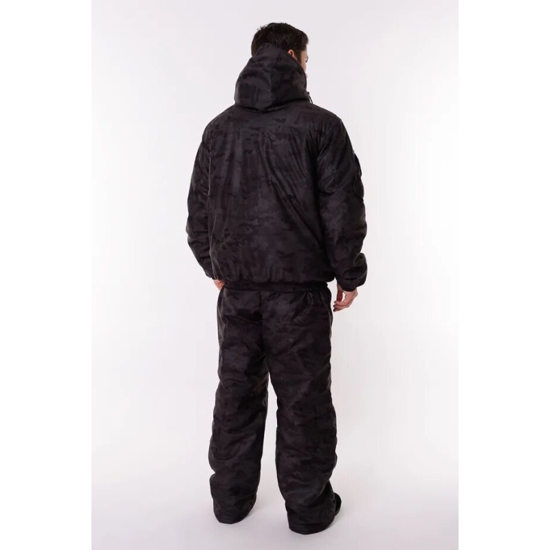 Костюм мужской OneRus Патриот - 45, ткань Алова, черный, размер 52-54,170-176 см