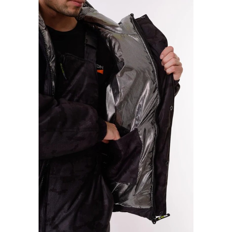 Костюм мужской OneRus Патриот - 45, ткань Алова, черный, размер 52-54,170-176 см