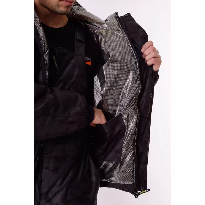 Костюм мужской OneRus Патриот - 45, ткань Алова, черный, размер 48-50, 170-176 см