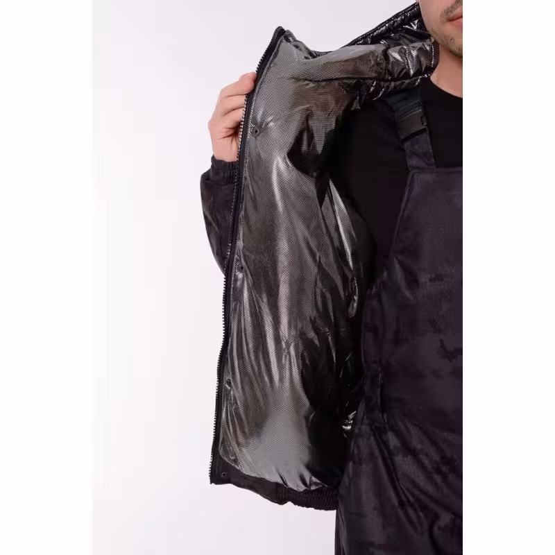 Костюм мужской OneRus Патриот - 45, ткань Алова, черный, размер 48-50, 182-188 см