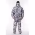 Костюм мужской OneRus Патриот - 45, ткань Алова, белый камуфляж, размер 52-54,  170-176 см