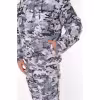 Костюм мужской OneRus Патриот - 45, ткань Алова, белый камуфляж, размер 52-54, 182-188 см