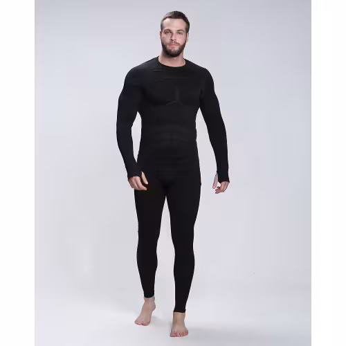 Комплект термобелья мужской Triton Gear Full Energy Men, черный, размер XXXL