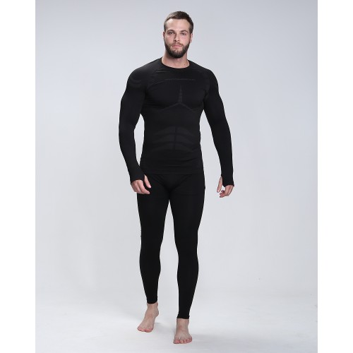 Комплект термобелья мужской Triton Gear Full Energy Men, черный, размер XXXL
