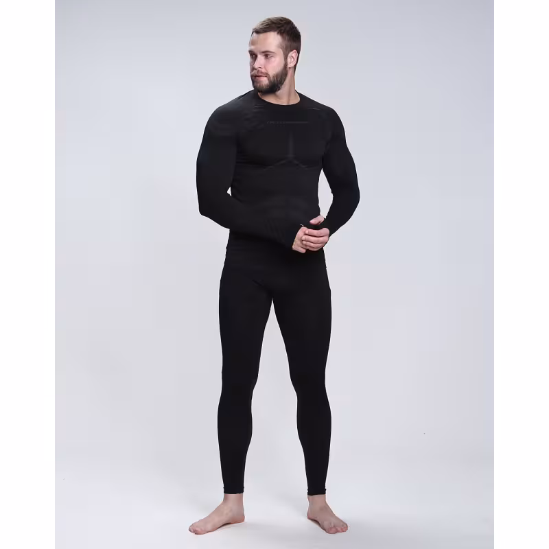 Комплект термобелья мужской Triton Gear Full Energy Men, черный, размер XXXL