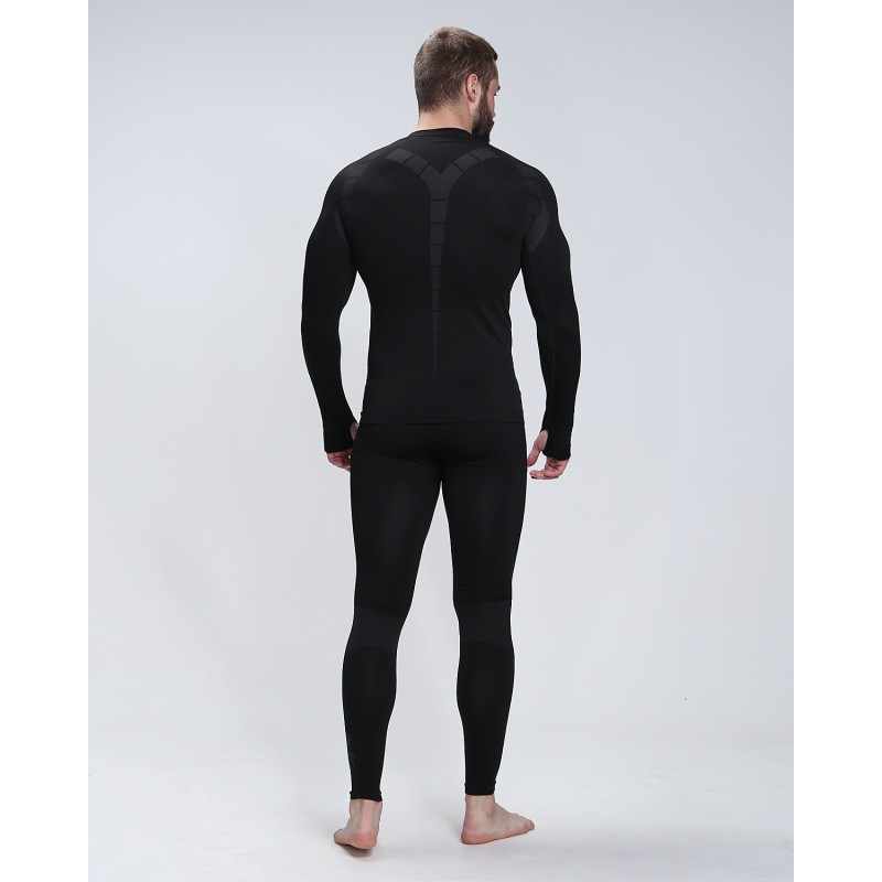 Комплект термобелья мужской Triton Gear Full Energy Men, черный, размер XXXL