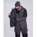 Костюм мужской Triton Gear Pro Angler -15, ткань Таслан, cерый/черный, размер 60-62, 170-176 см