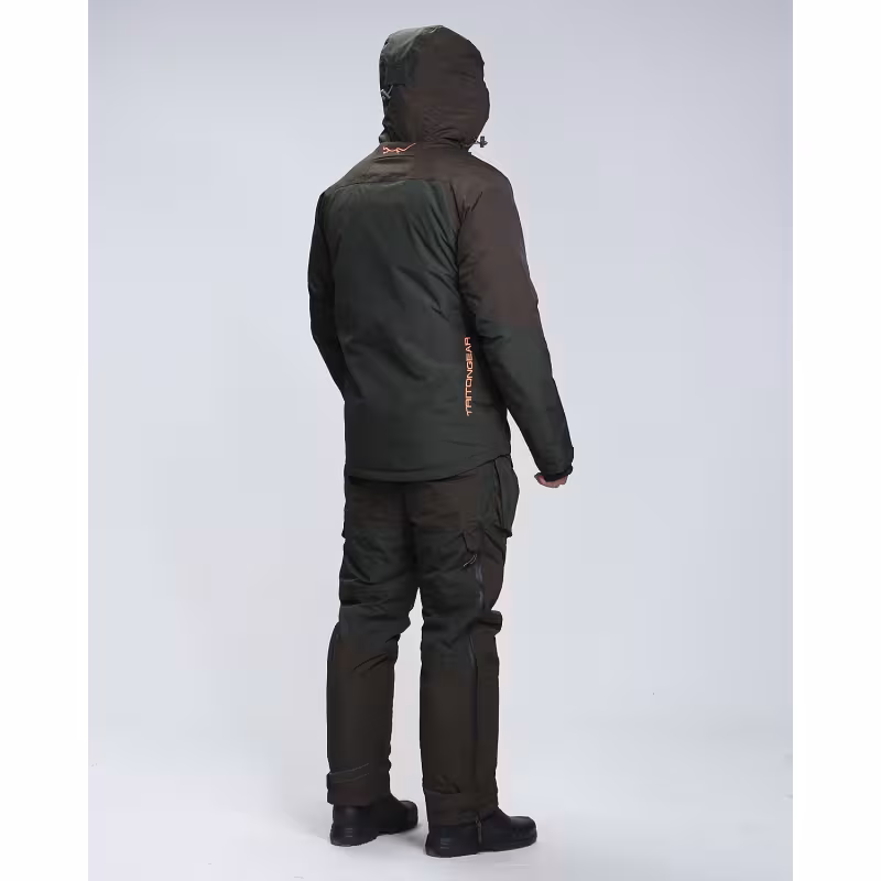 Костюм мужской Triton Gear Pro Angler -15, ткань Таслан, коричневый/хаки, размер 48-50, 170-176 см