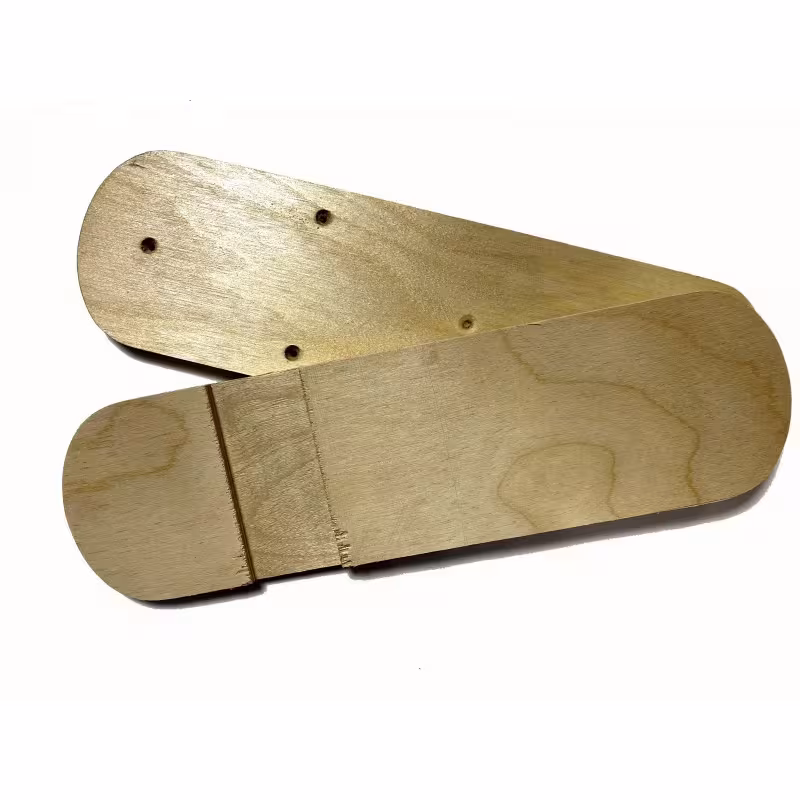 Лыжи промысловые Маяк Охотник, деревянные, 175 см (с площадкий)