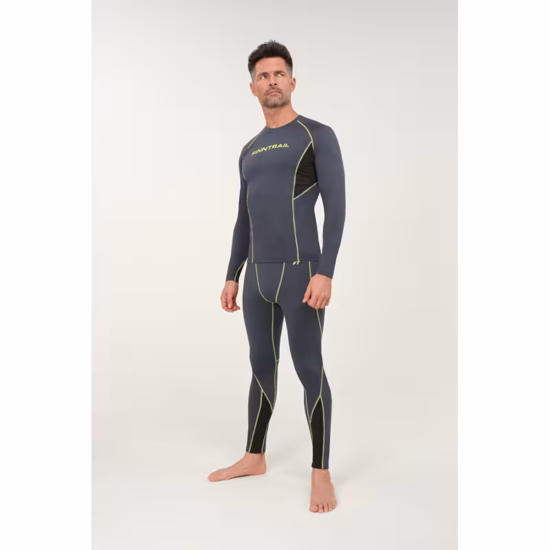 Комплект термобелья мужской Finntrail Thermo-S 6304, серый, размер S