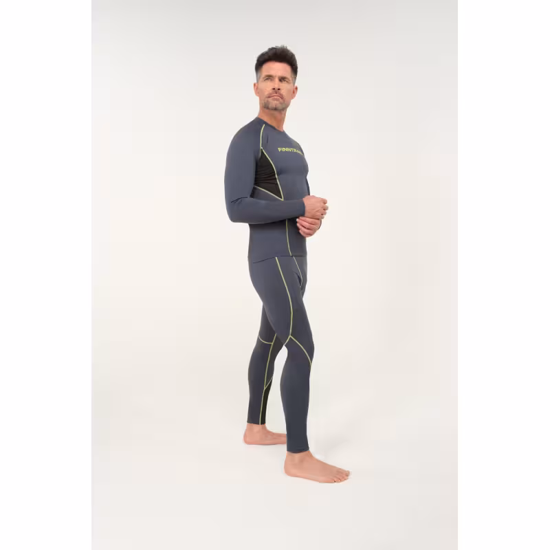 Комплект термобелья мужской Finntrail Thermo-S 6304 Темно-серый (DarkGrey), полиэстер, размер XXL