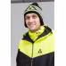 Шапка Fischer GR8249-100, Warm, черный/желтый