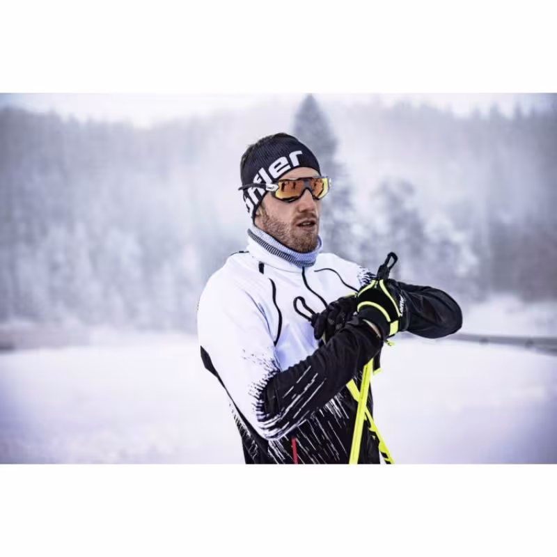 Повязка на голову Loffler EL24525-990, черный/белый