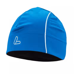 Шапка спортивная Loffler EL25059-435, ткань Windstopper, Indigo