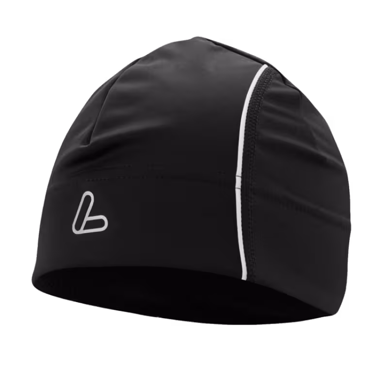 Шапка спортивная Loffler EL25059-990, ткань Windstopper, black