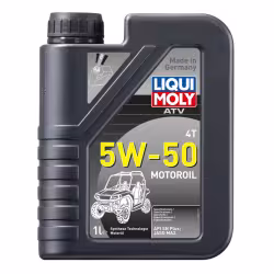 Масло моторное синтетическое для 4Т квадроциклов Liqui Moly ATV 4T Motoroil Offroad 5W-50, 1 л